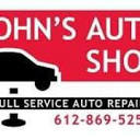John's Auto Shop logo